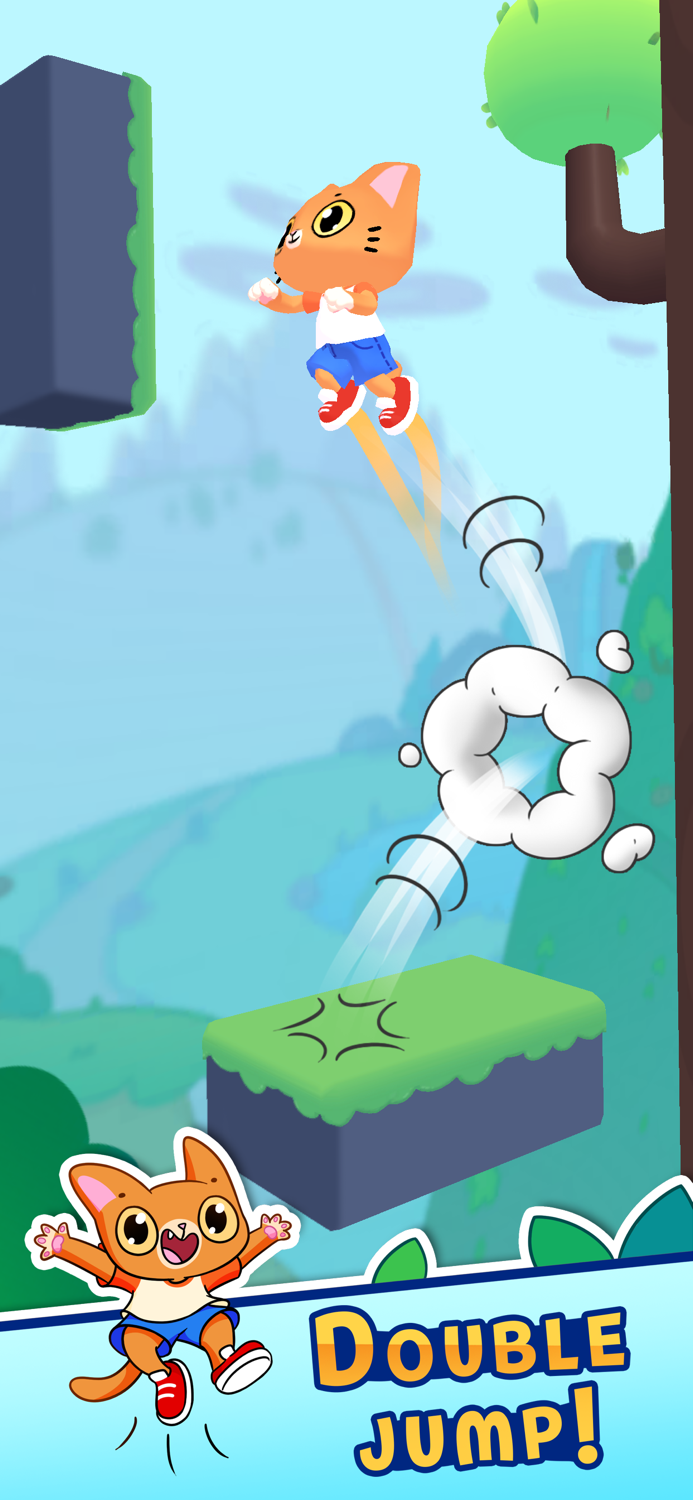 Jumper Cat by Simbachka