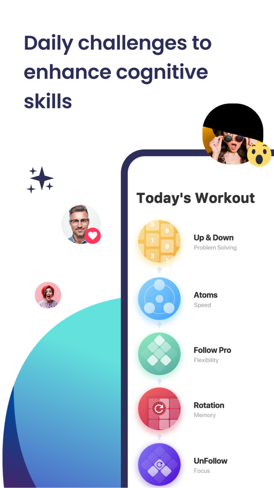 #3. BrainFox - Brain Training (iOS) بواسطة: Sharply Labs