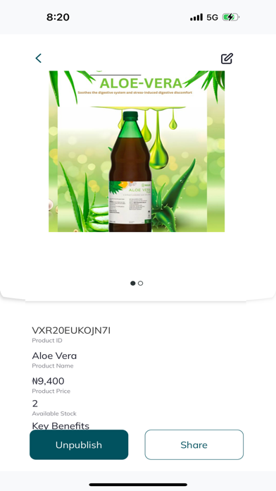 Vendar Screenshot