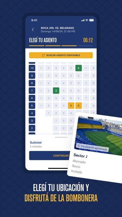 Boca Socios Screenshot