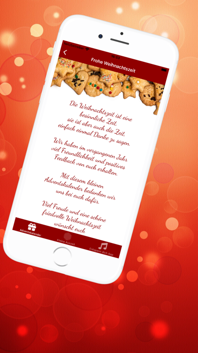 Achtsamkeit Adventskalender Screenshot
