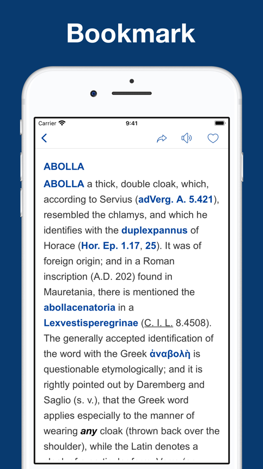 #8. Greek and Roman Dictionaries (iOS) 由: Trang Hoai
