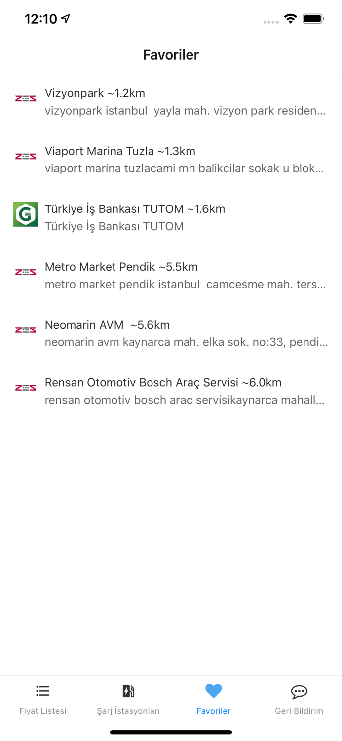 Elektrikli Şarj İstasyonu