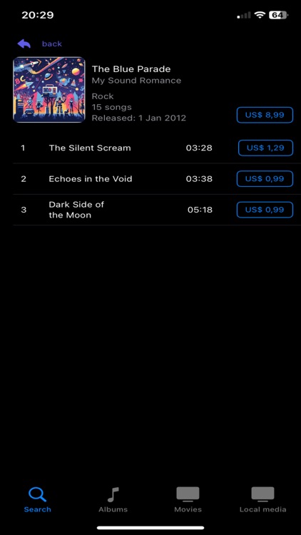 NeXTPlayer Music screenshot-5