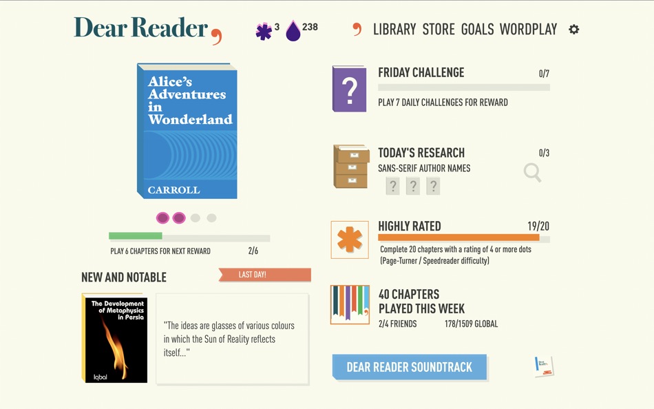 #1. Dear Reader (macOS) 来自: Local No. 12