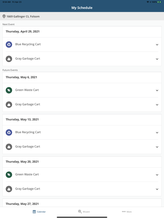 Screenshot #6 pour Folsom Waste Collection