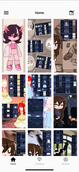 Game screenshot Gacha life Outfit Ideas HD hack