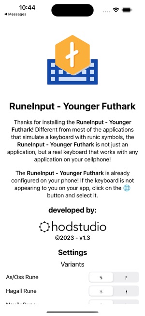 RuneInput - Younger Futhark on the App Store