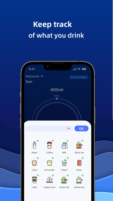 Water Me - Water tracker Screenshot