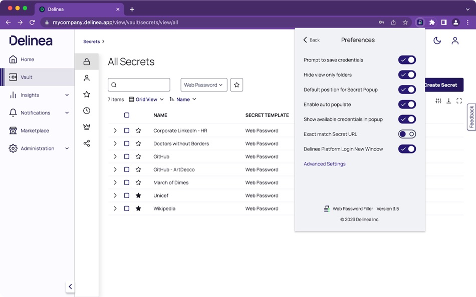 #7. Delinea Web Password Filler (macOS) 作者: Delinea Inc