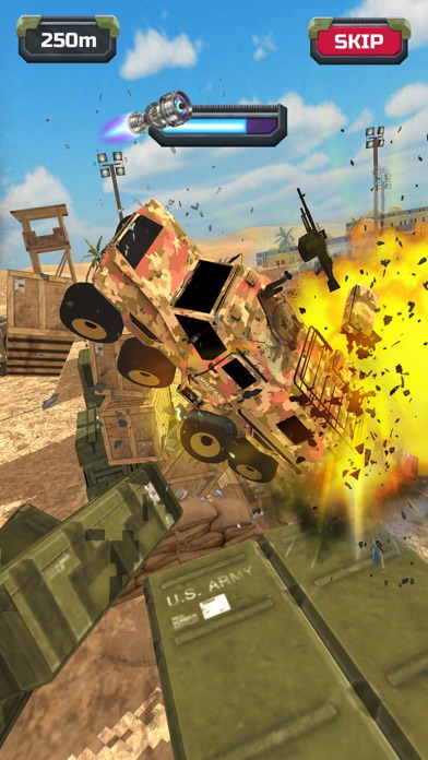 Ramp Tank Jumping Screenshot