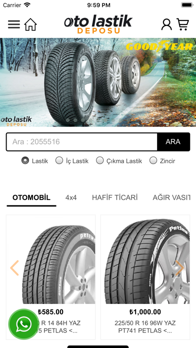 Oto Lastik Deposu Screenshot