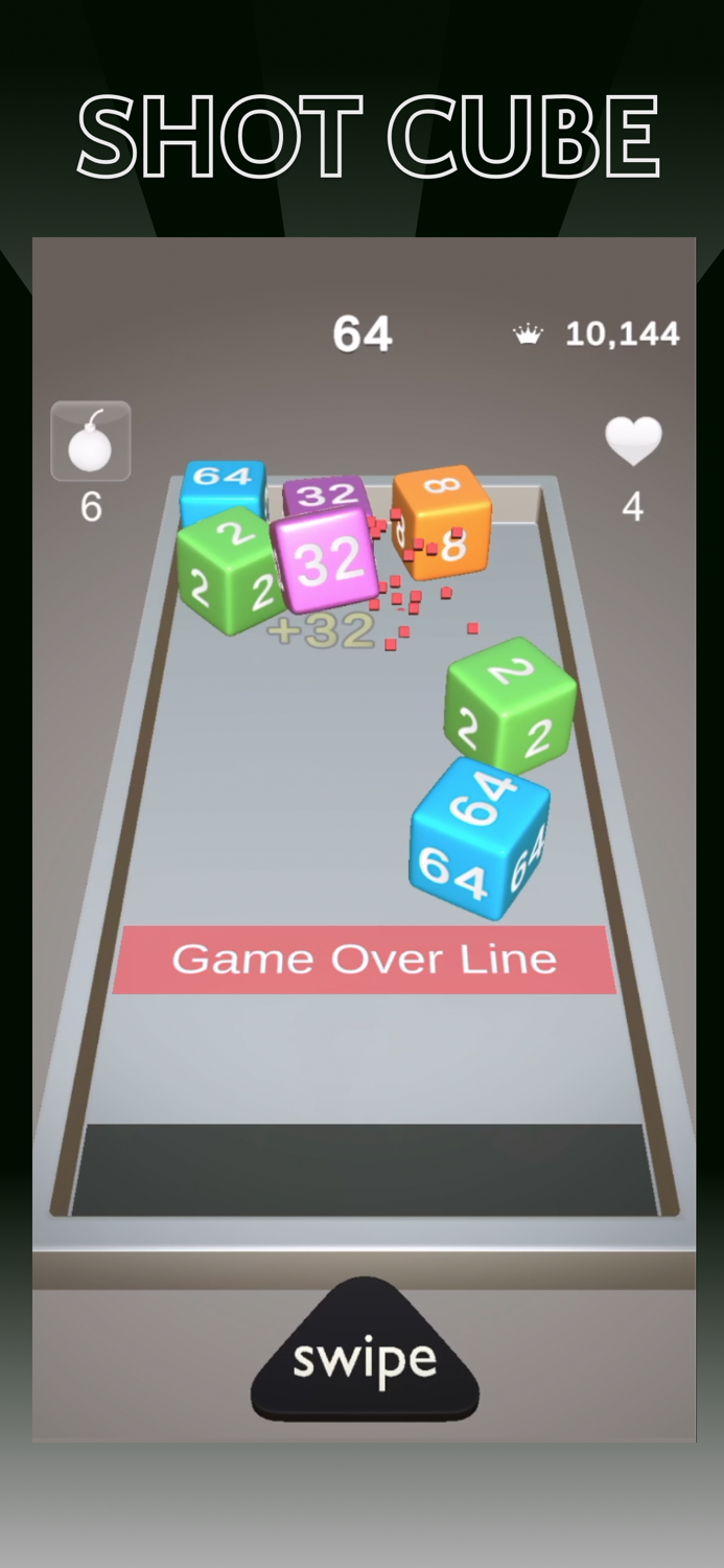 SHOT CUBE 3D Block chain Game