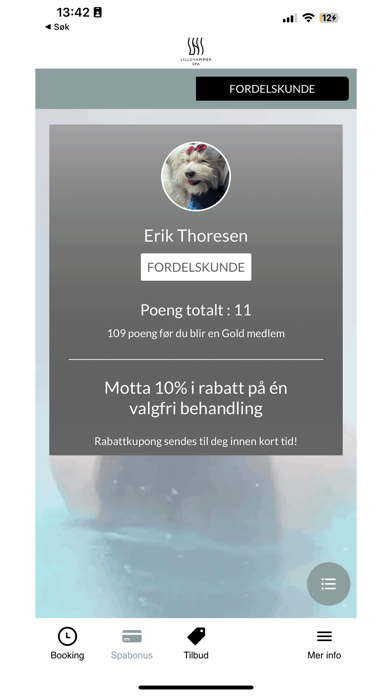 Lillehammer SPA Screenshot