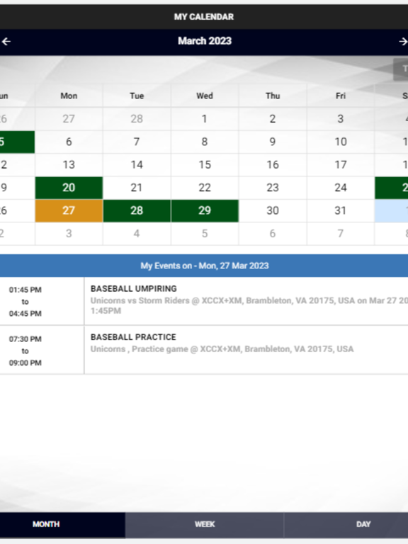 MySports365 iPad screenshot 2 - Sports app