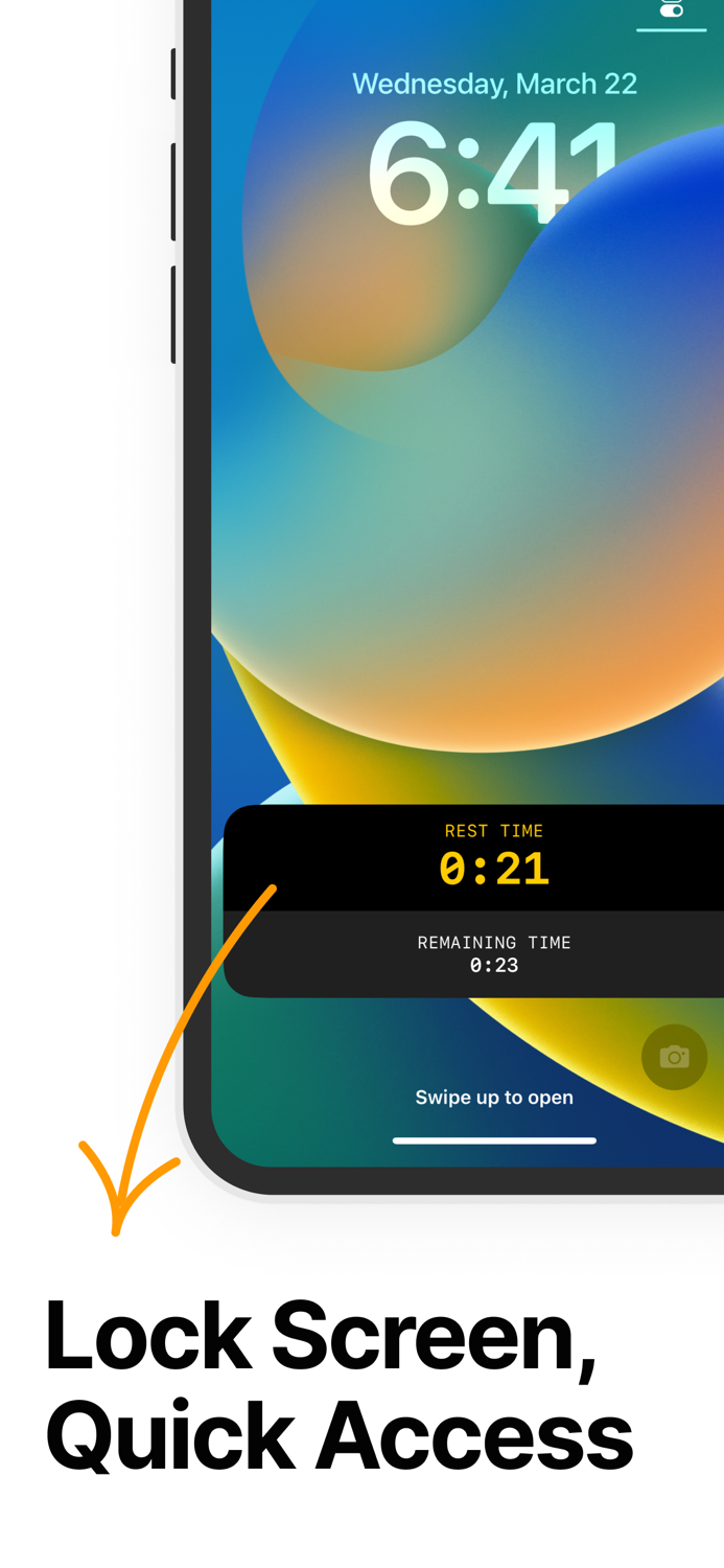 Rest Track Workout Timer