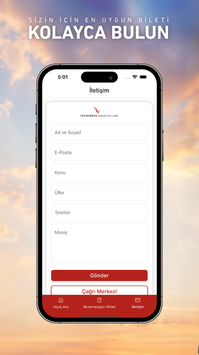 FLY KIBRIS AIRLINES Screenshot