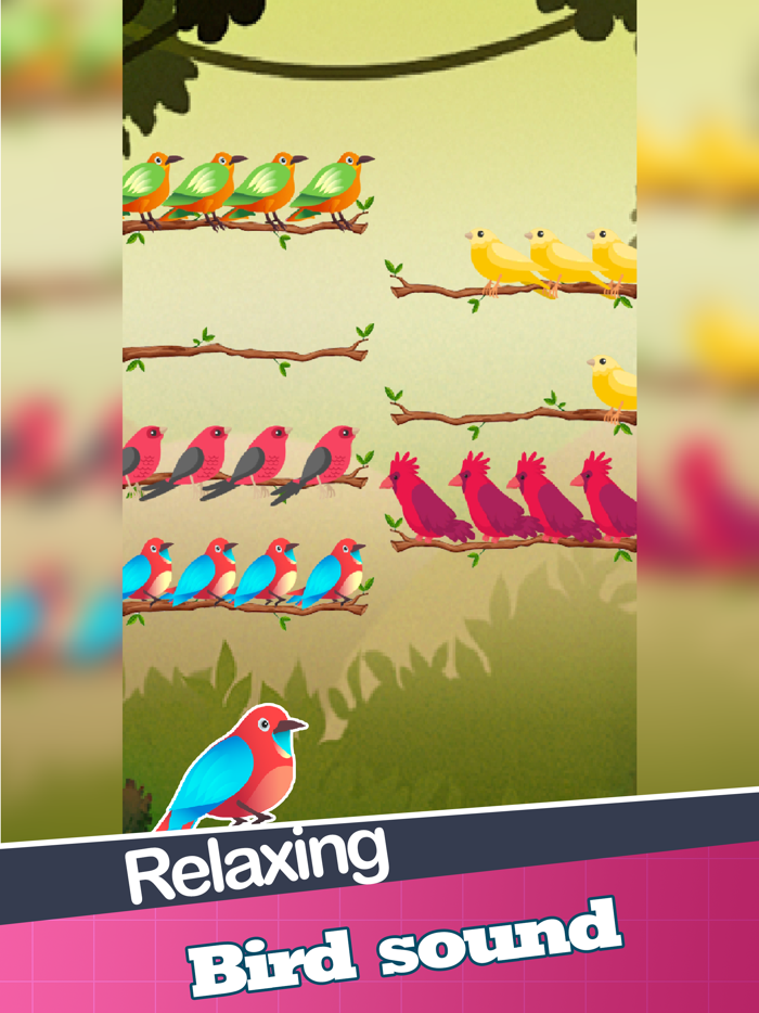 Color Puzzle Sort Bird Game