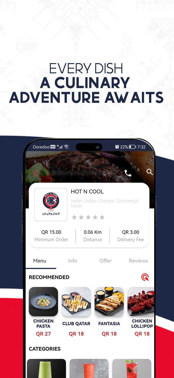 HOT N COOL - Food Delivery