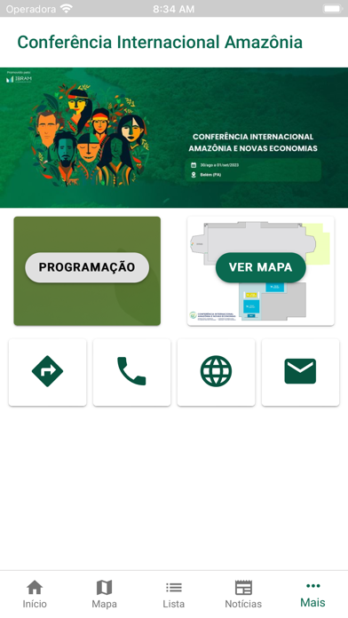 Conferência da Amazônia Screenshot
