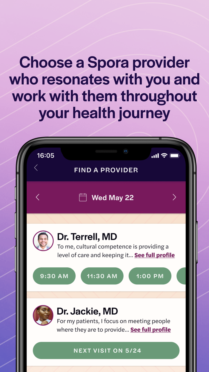 Spora Health  Care for BIPOC