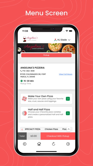 Angelina's Pizza Screenshot