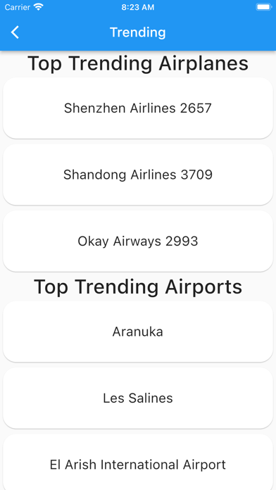 Screenshot #1 pour AeroTracker