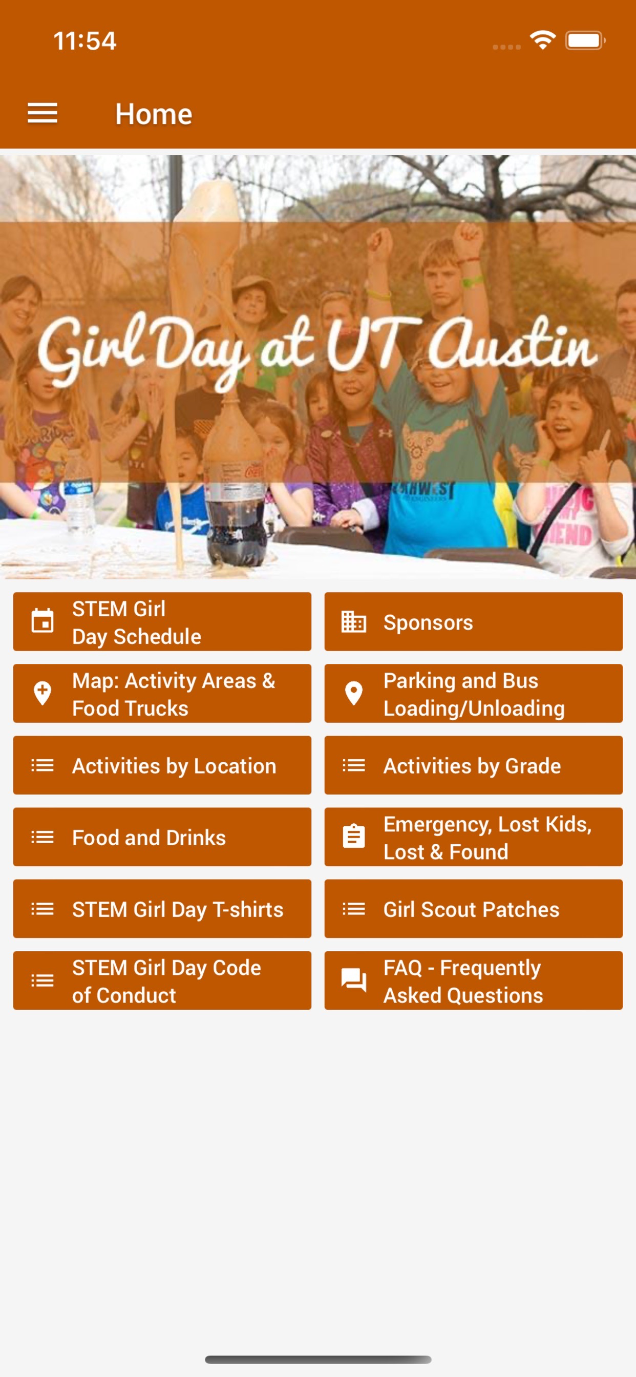 STEM Girl Day at UT Austin
