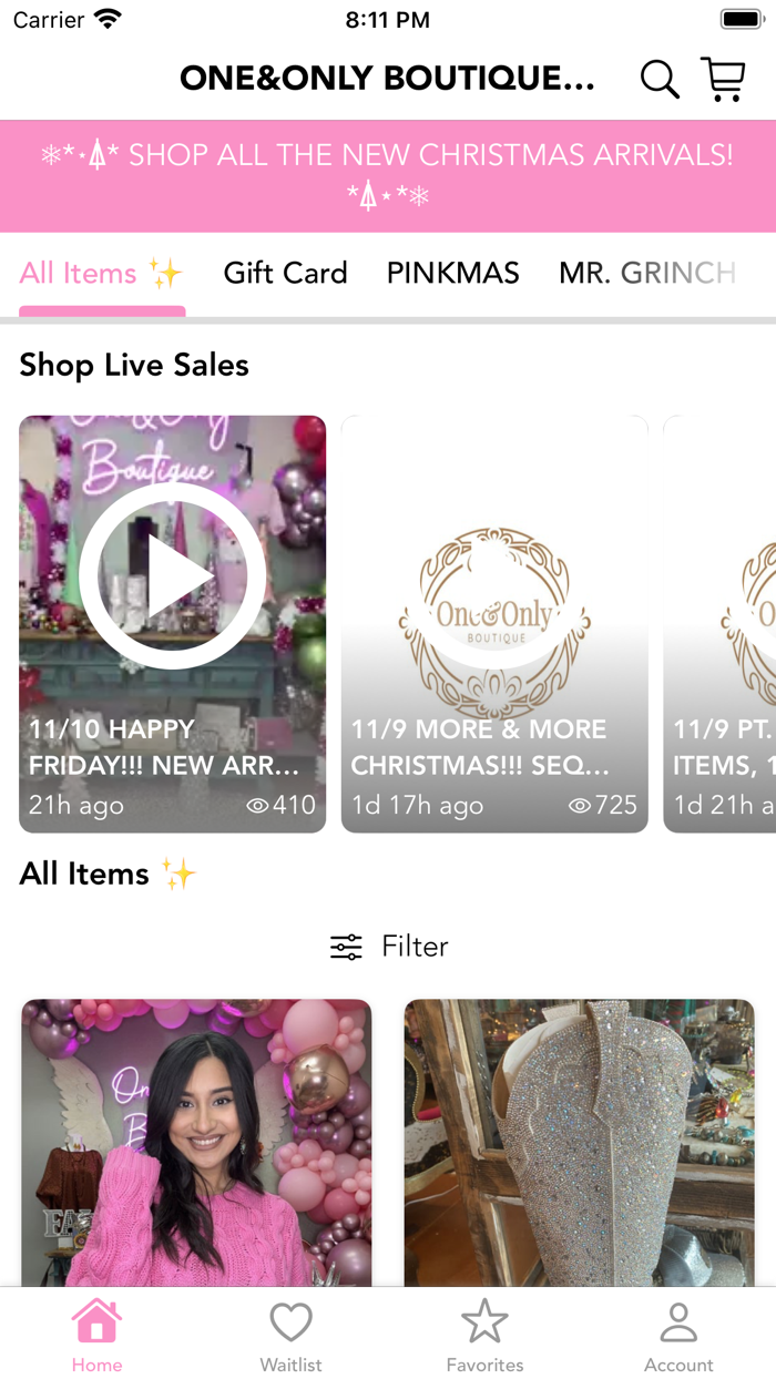 ONEandONLY BOUTIQUE LLC