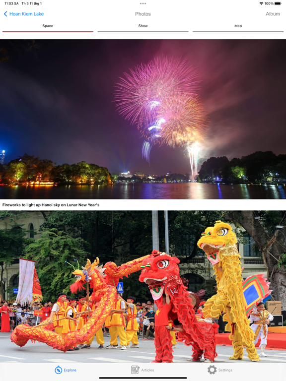 Hanoi 360 iPad screenshot 5 - Travel app