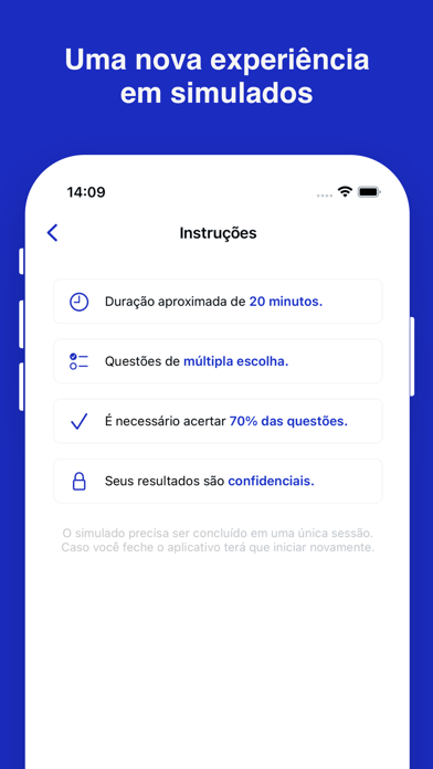 Simulados Polícia Militar Screenshot