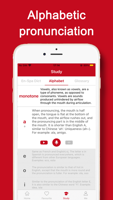 iSpanish - Spanish Translator Screenshot