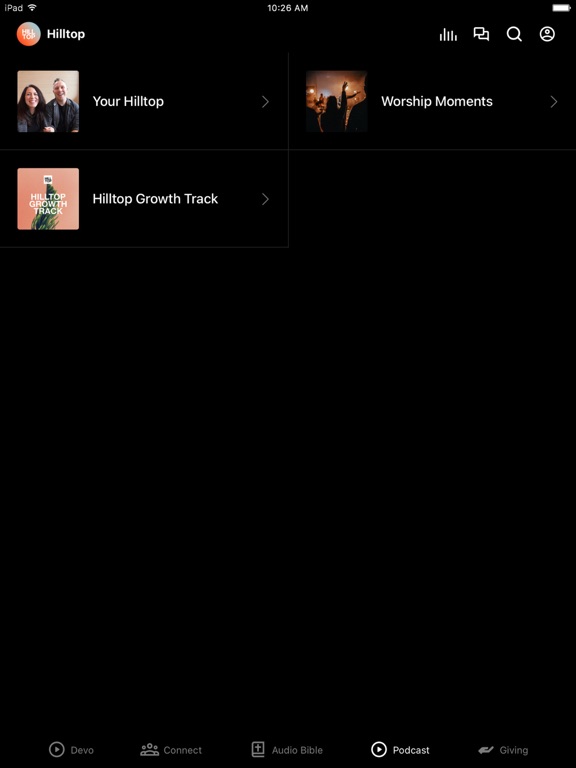 Your Hilltop iPad screenshot 3 - Lifestyle app