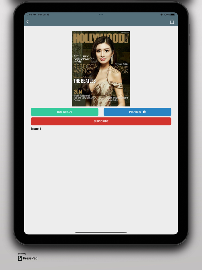 Hollywood Weekly mag