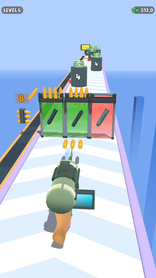 #2. Gun Maker Run (iOS) 由: Bahadir Yerdelen