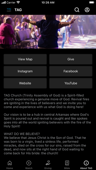 TAG Church Screenshot