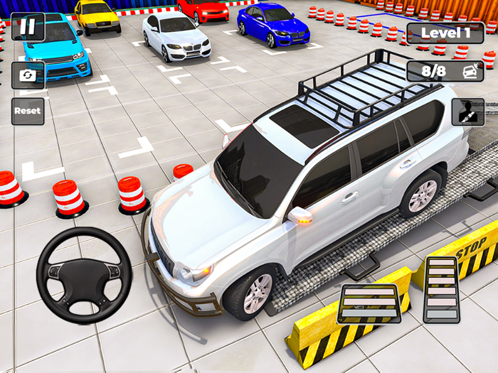 Prado Car Parking 3D Game