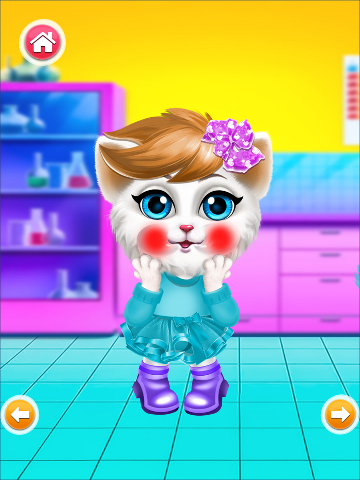 Virtual Pet Cat Makeover Games