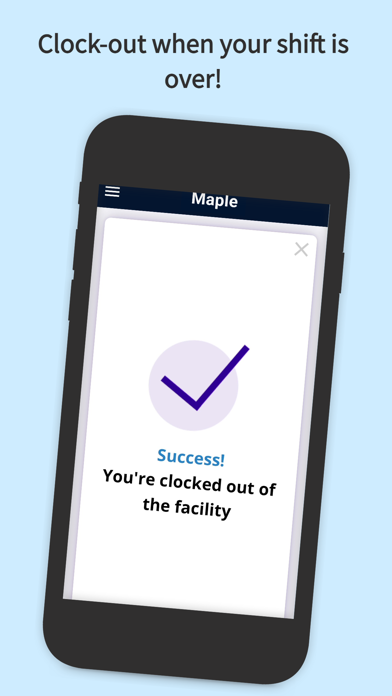 Maple - Worker App Screenshot