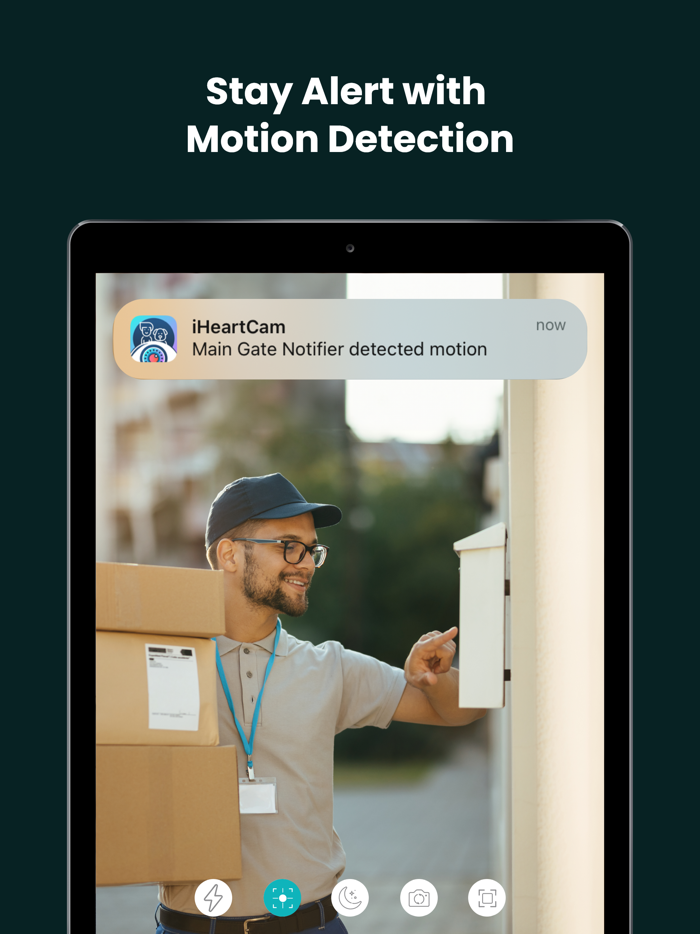iHeartCam Home Security Camera