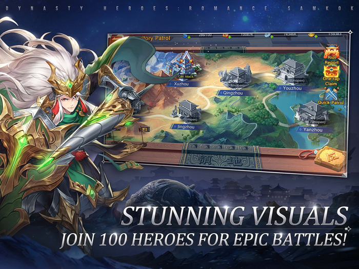 Dynasty Heroes Romance Samkok