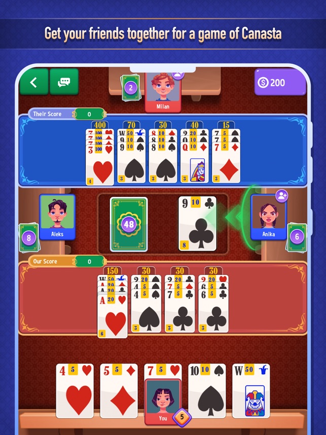 Canasta Jogatina: Card Games for iPhone - Download