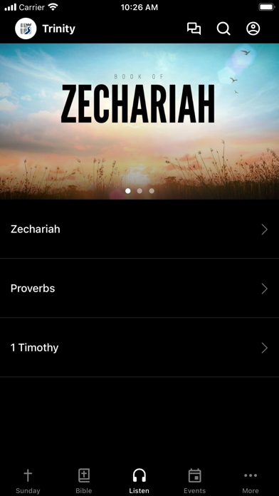 Trinity Church PCA Screenshot