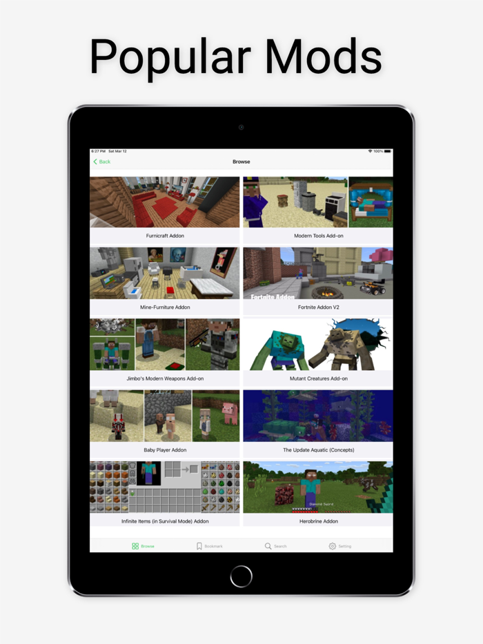 Mods for Minecraft PE