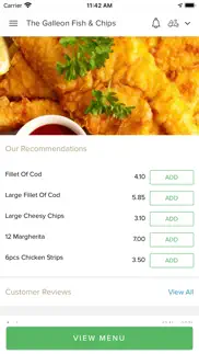 the galleon fish & chips iphone screenshot 2