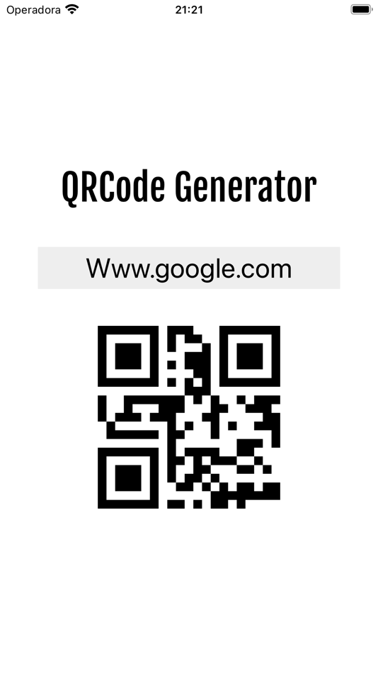 #3. QRCode Generator App (iOS) 由: Cleto May