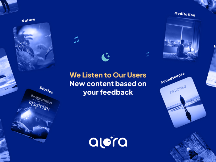 Alora - sleep meditate and calm