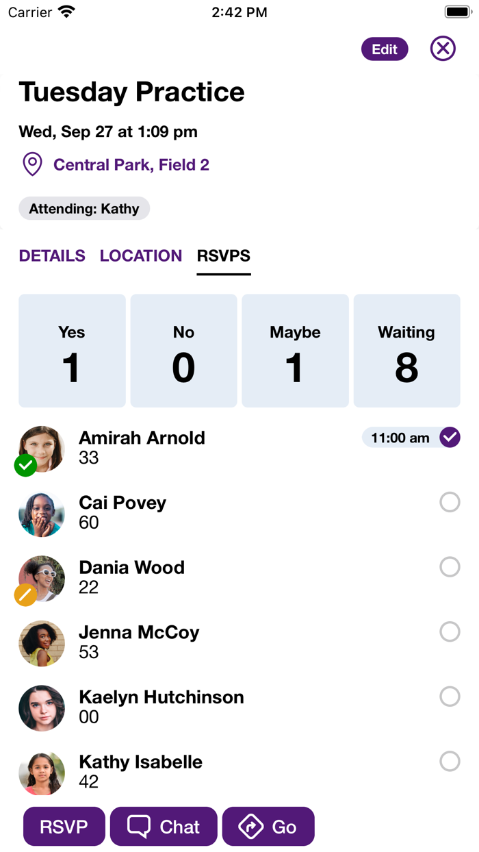 Charlotte Ambush Field Hockey