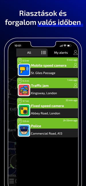Radarbot: Radardetektor és GPS az App Store-ban
