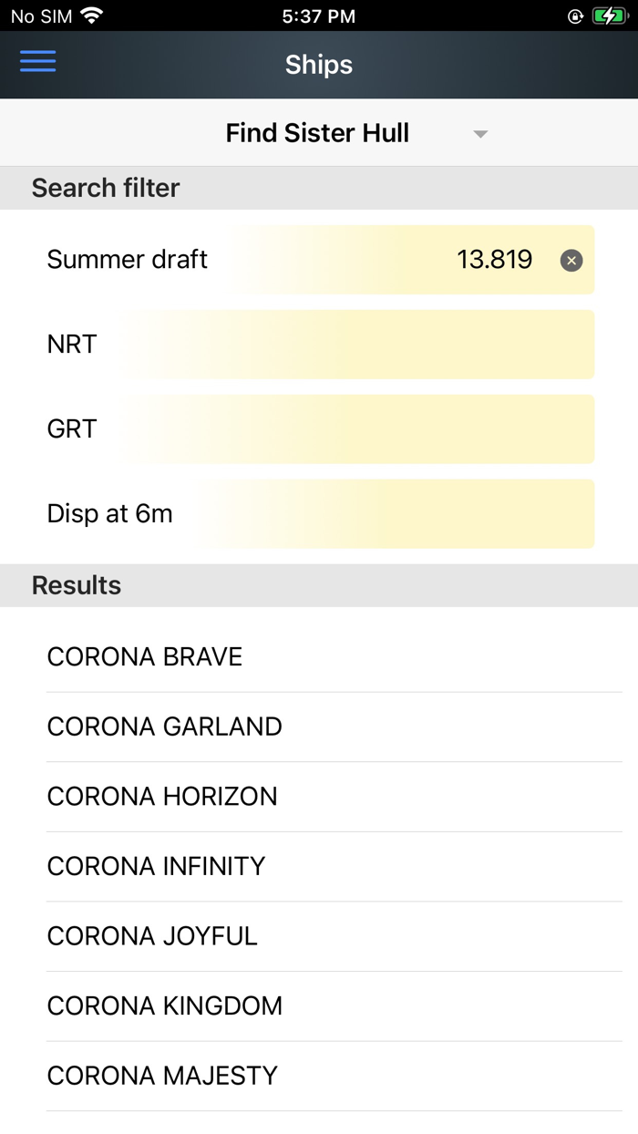 CargoMax - Draught Survey Pro